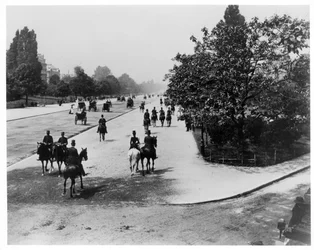 Der Bois de Boulogne, Paris